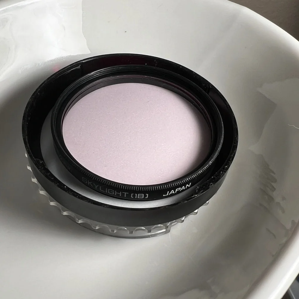 Vintage Hoya 52mm Skylight 1B Multi-Coated (HMC) Glass Camera Lens Filter EUC